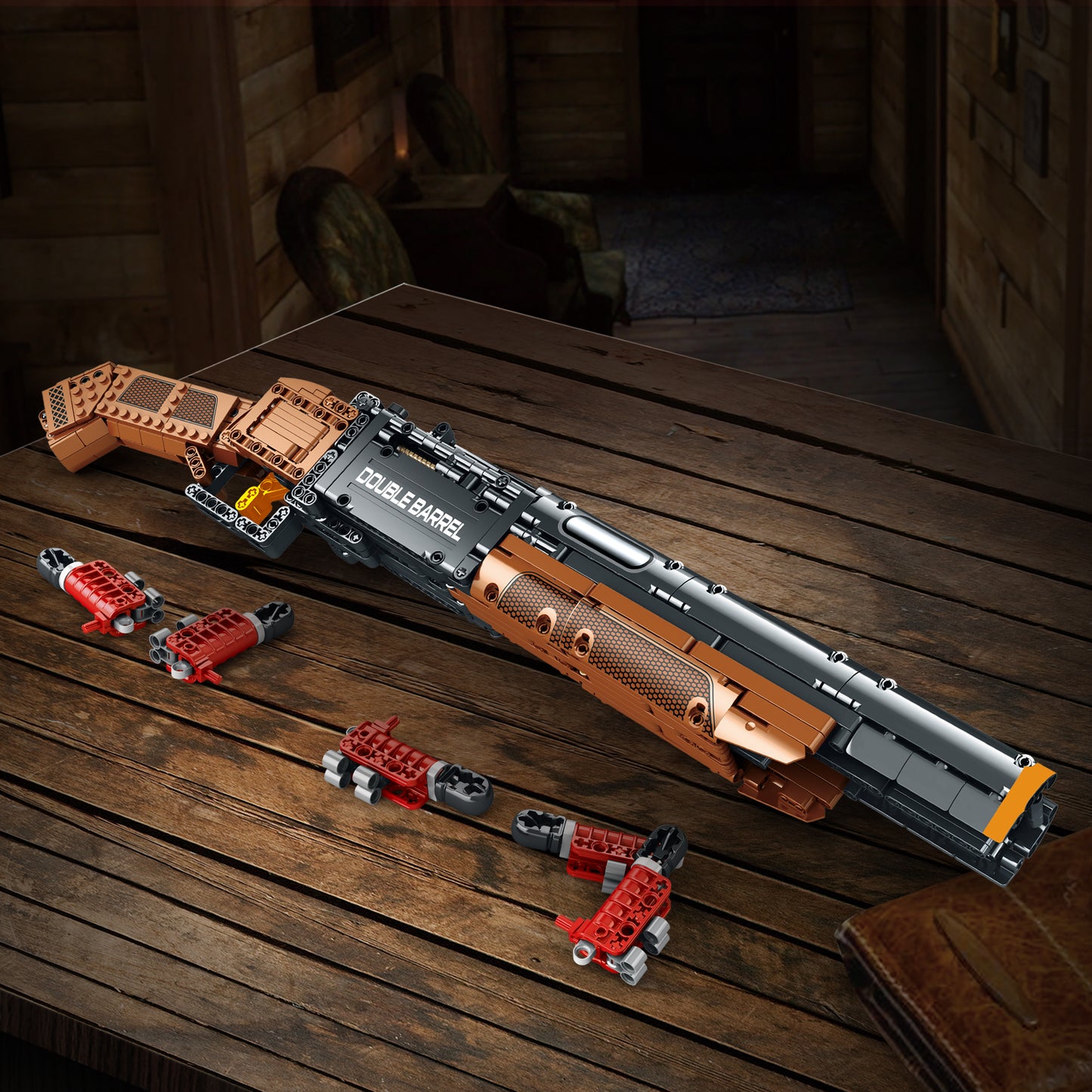 Double-barreled Shotgun Building Set