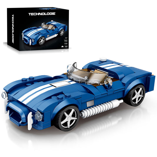 Cobra S Race Car Building Block Set