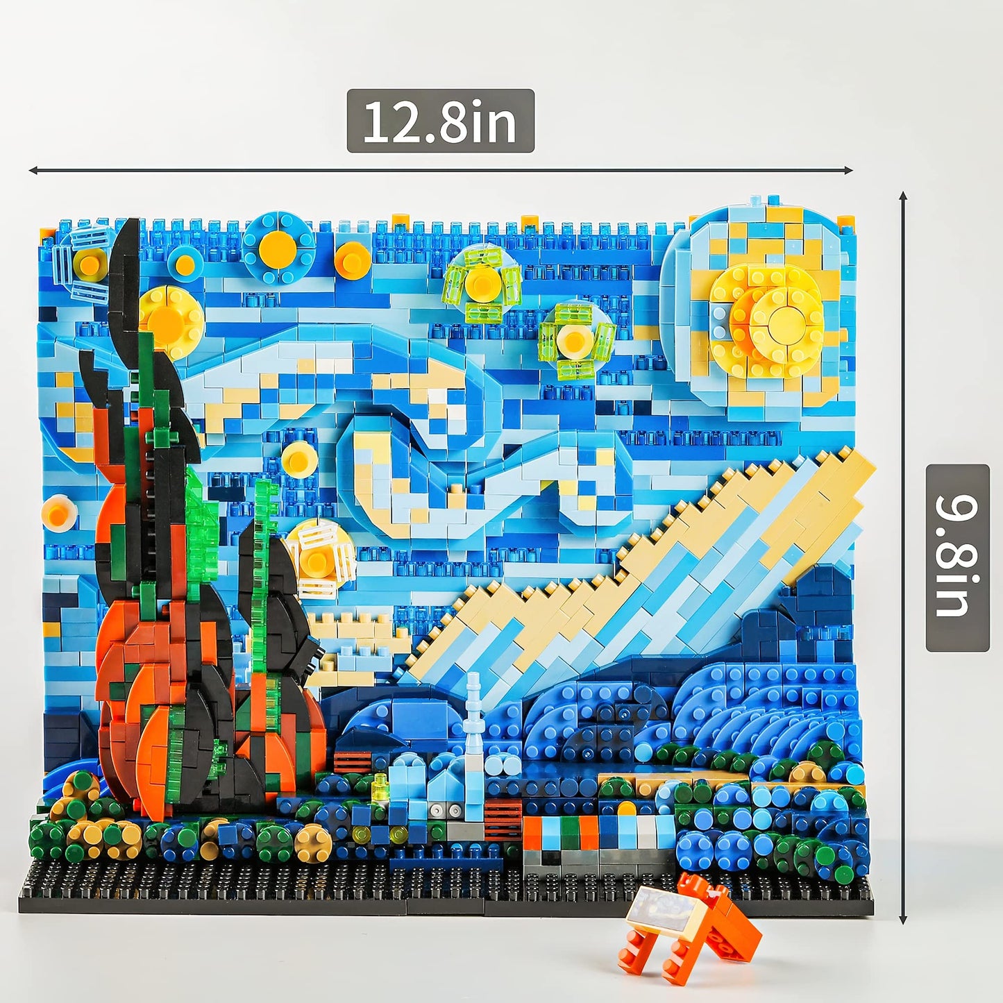 The Starry Night Micro Mini Building Block Set